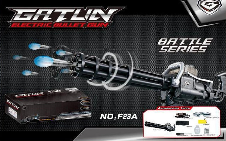 تفنگ بزرگ تیر ژله ای