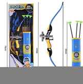 تیر و کمان اسباب بازی مدل لیزری کد 9801