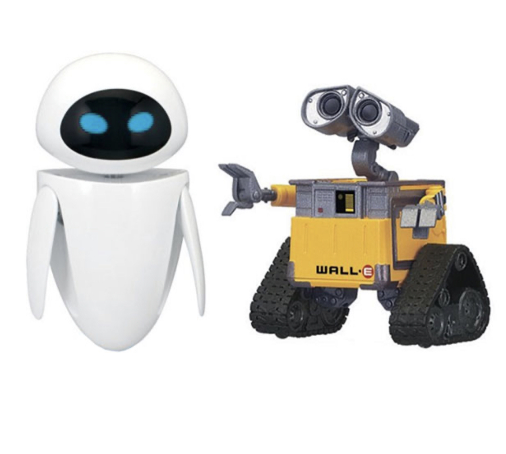 اکشن فیگور ThinkWay مدل وال-ئی و ایو Wall-E & Eve