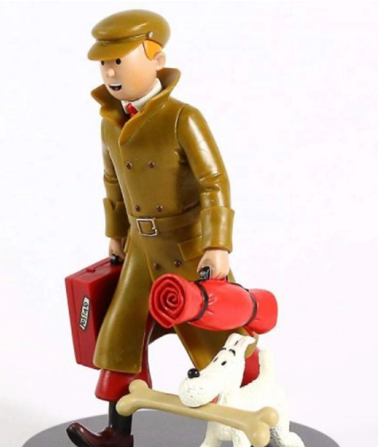 اکشن فیگور تن تن و میلو از ماجراهای تن تن Tin Tin Figure