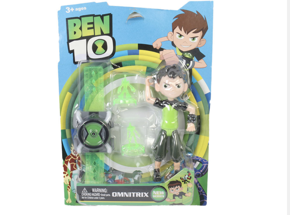 اسباب بازی فیگور و ساعت بن تن BEN 10