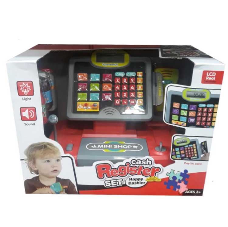 اسباب بازی صندوق فروشگاهی مدل Cash Register Set کد 35558