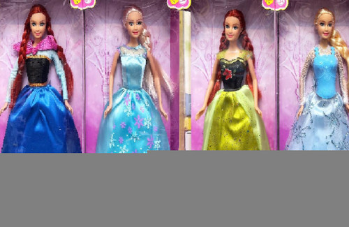 عروسک باربی شخصیت کارتونی فروزن السا اسباب بازی Barbi DEFA LUCY 8326