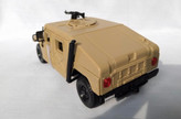 ماکت فلزی ماشین اسباب بازی هامر جنگی بزرگ سایز (1:27) رنگ خاکی (HUMVEE BY MAISTO)