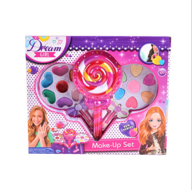 ست اسباب بازی لوازم آرایشی طرح آبنبات مدل MAKE-UP SET کد 257