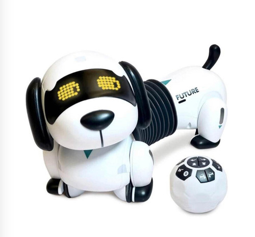 ربات سگ خالدار کنترلی K22 RC Robot Stunt Electronic Pet