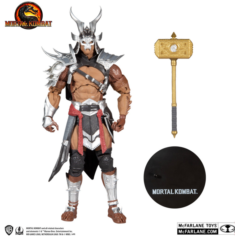 فیگور مک فارلین Macfarlane مدل شائوکان Shao Kahn طرح مورتال کمبت Mortal Kombat