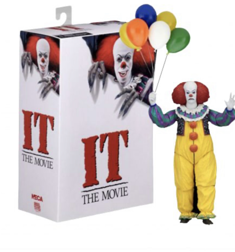 اکشن فیگور پنی وایز 1990 ارتفاع 18 سانتی متر NECA – IT – 7” Scale Action Figure – Ultimate Pennywise (1990)