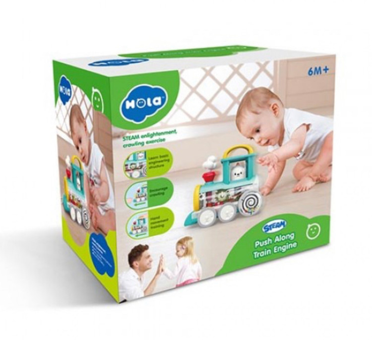 اسباب بازی قطار چرخ دنده هولی تویز HOLA TOYS