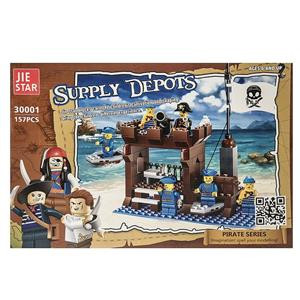 اسباب بازی لگو دزدان دریایی(JIE STAR 30002)